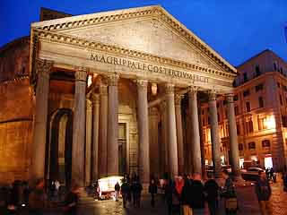  إيطاليا:  Roma (Rome):  
 
 Pantheon